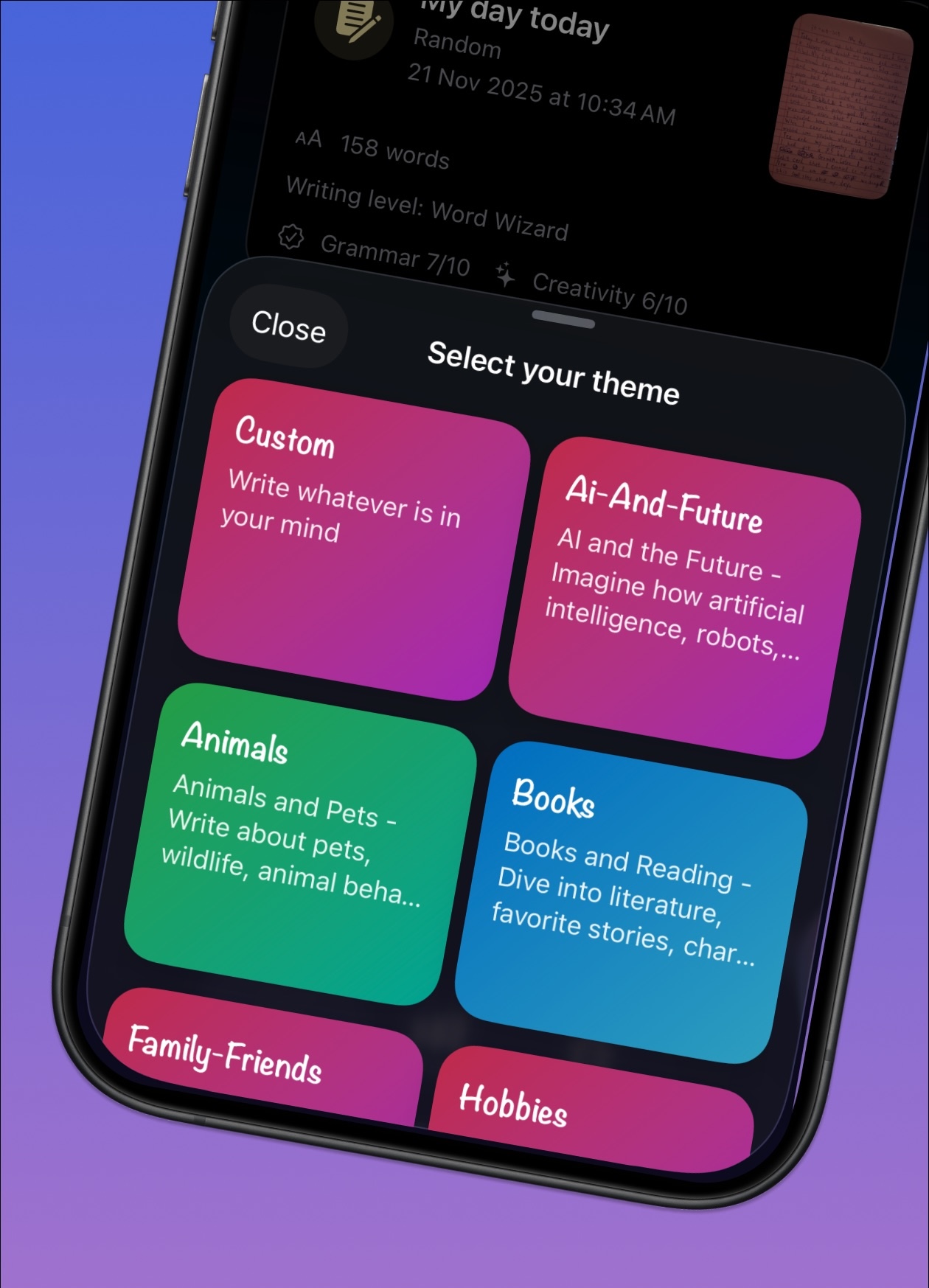 Quillwise screenshot 1